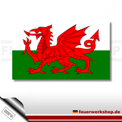 Nationalflagge Wales