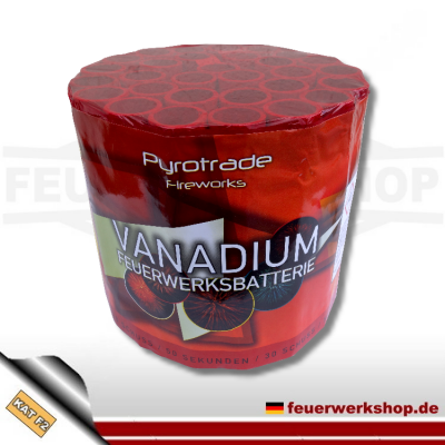 Feuerwerksbatterie *Vanadium* von Pyrotrade