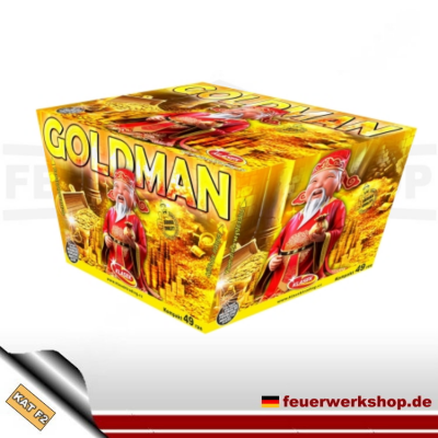 Klasek Feuerwerk *Goldman* - Batteriefeuerwerk
