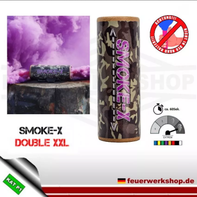 Smoke-X Double XXL Rauchbomben in lila