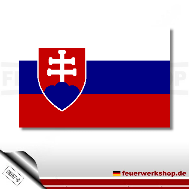 Nationalflagge Slowakei