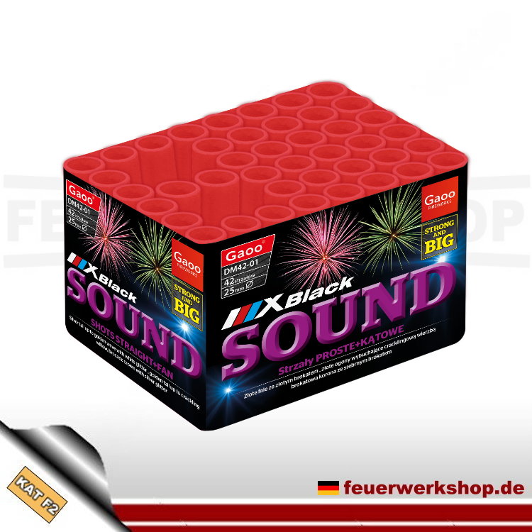 *Speed of Sound* gemischte Feuerwerksbatterie von Gaoo(Sound)