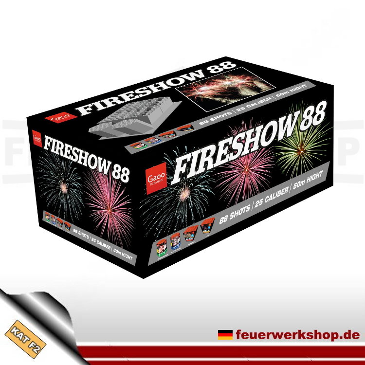Gaoo Feuerwerk Batterie-Mix *Fireshow 88*