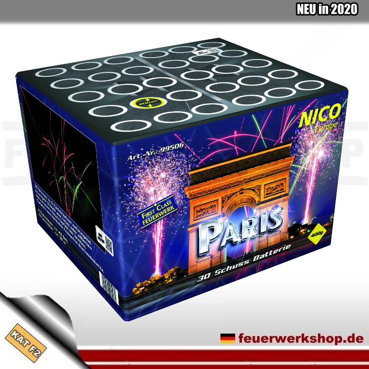 Nico Feuerwerk *Paris* - Silvesterfeuerwerk