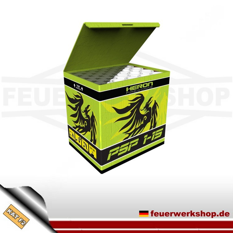 Heron Pyro Show Pack (PSP) 1-15 Batteriefeuerwerk
