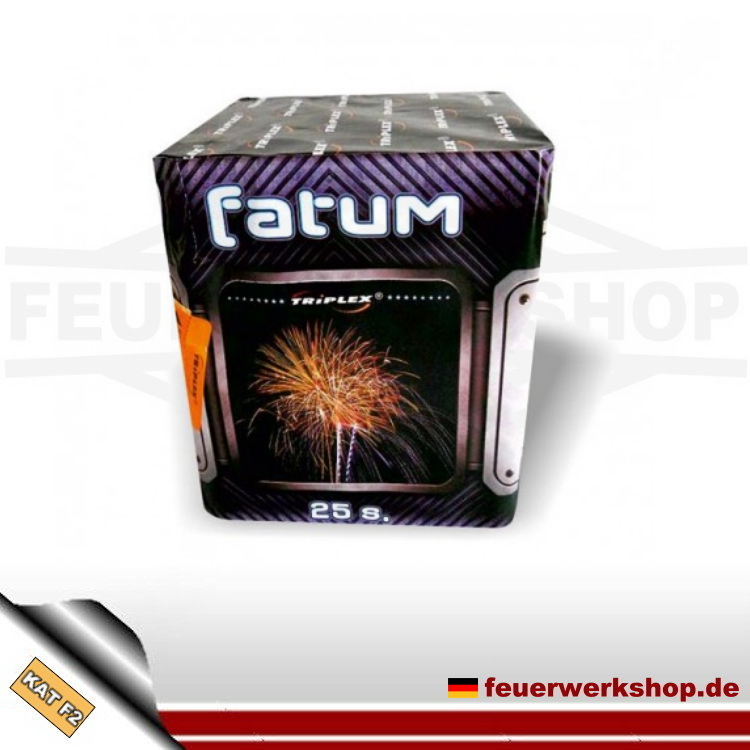 Triplex Fatum TXB 072 Feuerwerksbatterie