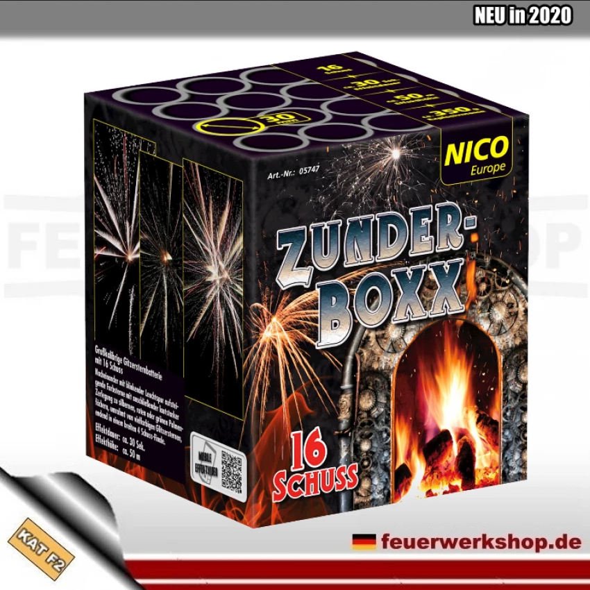 Feuerwerk *Zunderboxx* von Nico