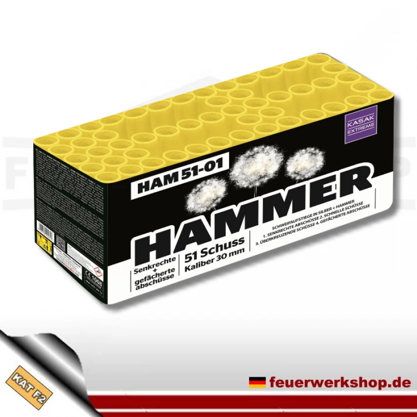 Hammer 1 Batteriefeuerwerk von Gaoo