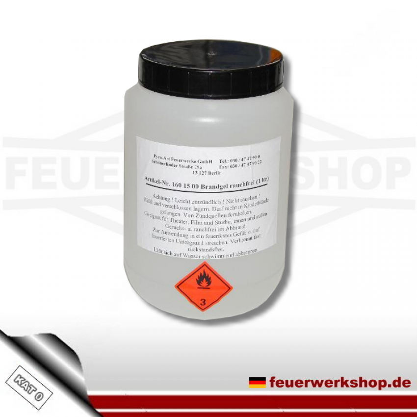 Brandgel 1L, rauchfrei /Safex Pyrox-Gel/TBF