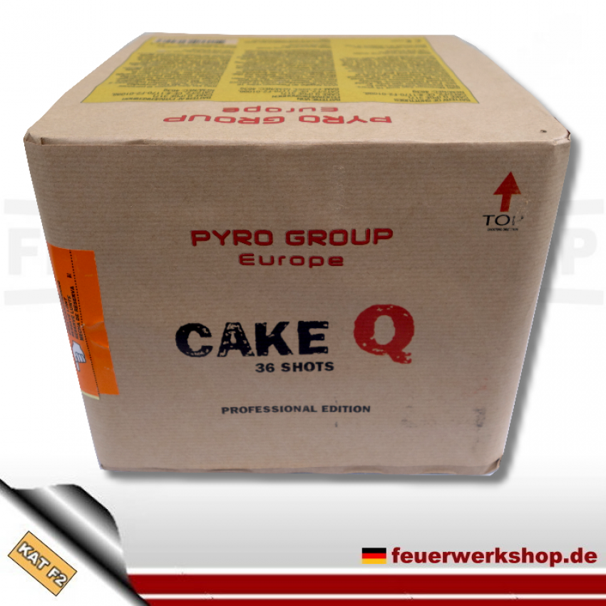 *Cake Q* Batteriefeuerwerk von Pyrotrade
