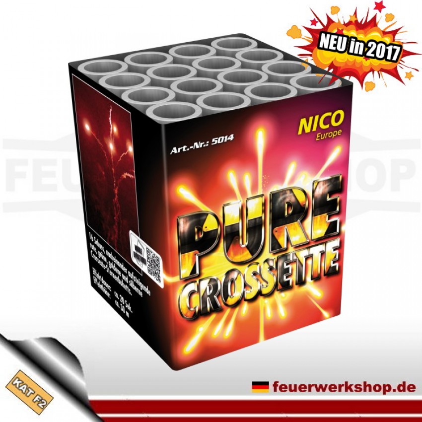Nico Feuerwerksbatterie Pure Crosette