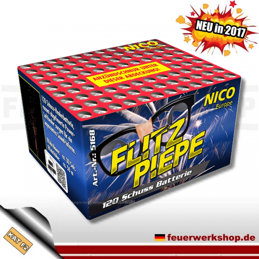 *Flitzepiepe* - 120 Schuss-Heulerbatterie von Nico