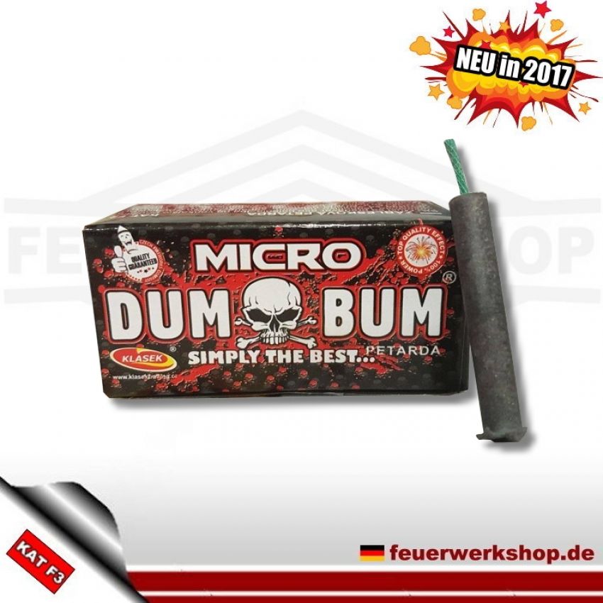 *DumBum - Micro* F3 Böller von Klasek