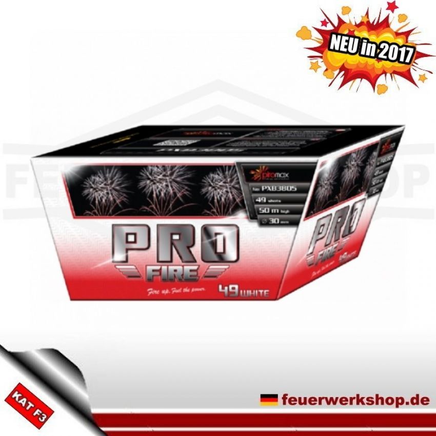 *Pro Fire* F3 Batteriefeuerwerk von Piromax