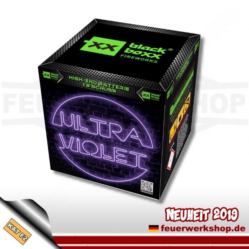 Blackboxx Feuerwerk Batterie *Ultraviolet*