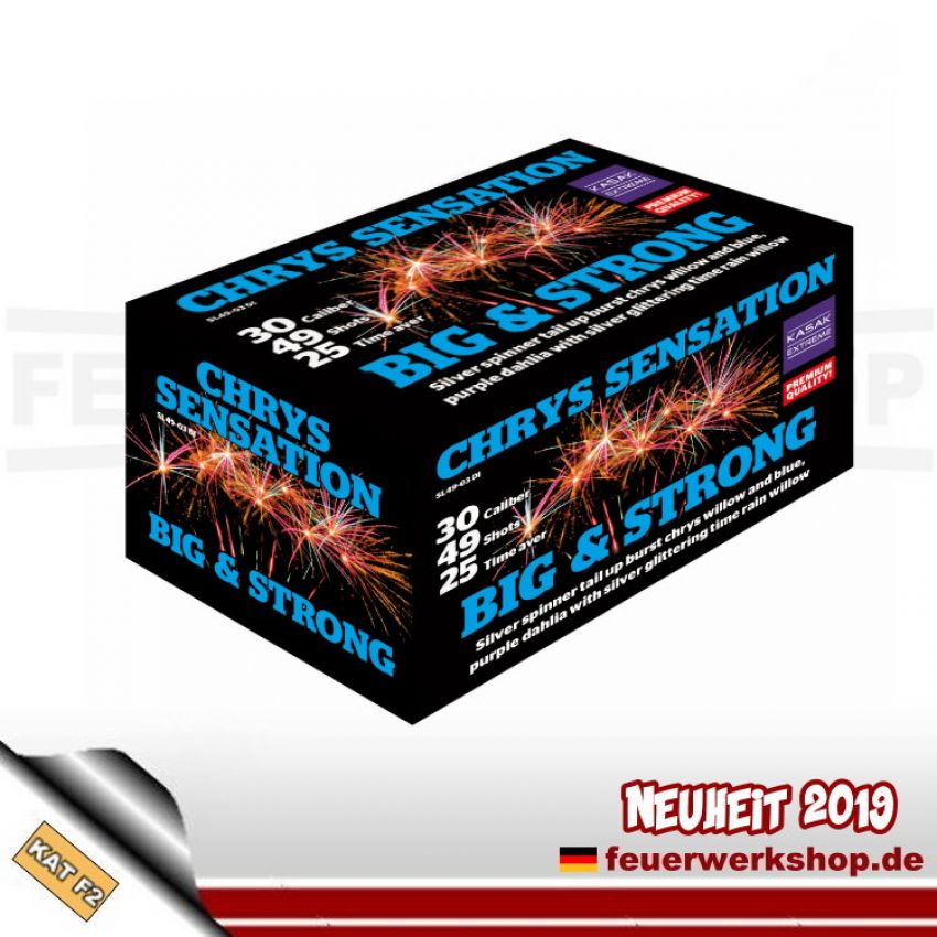 GAOO Batterie-Feuerwerkverbund *Chrys Sensation*