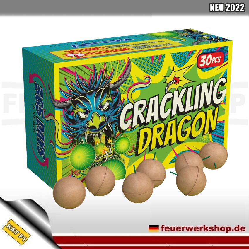 Crackling Dragon von Vulcan Fireworks