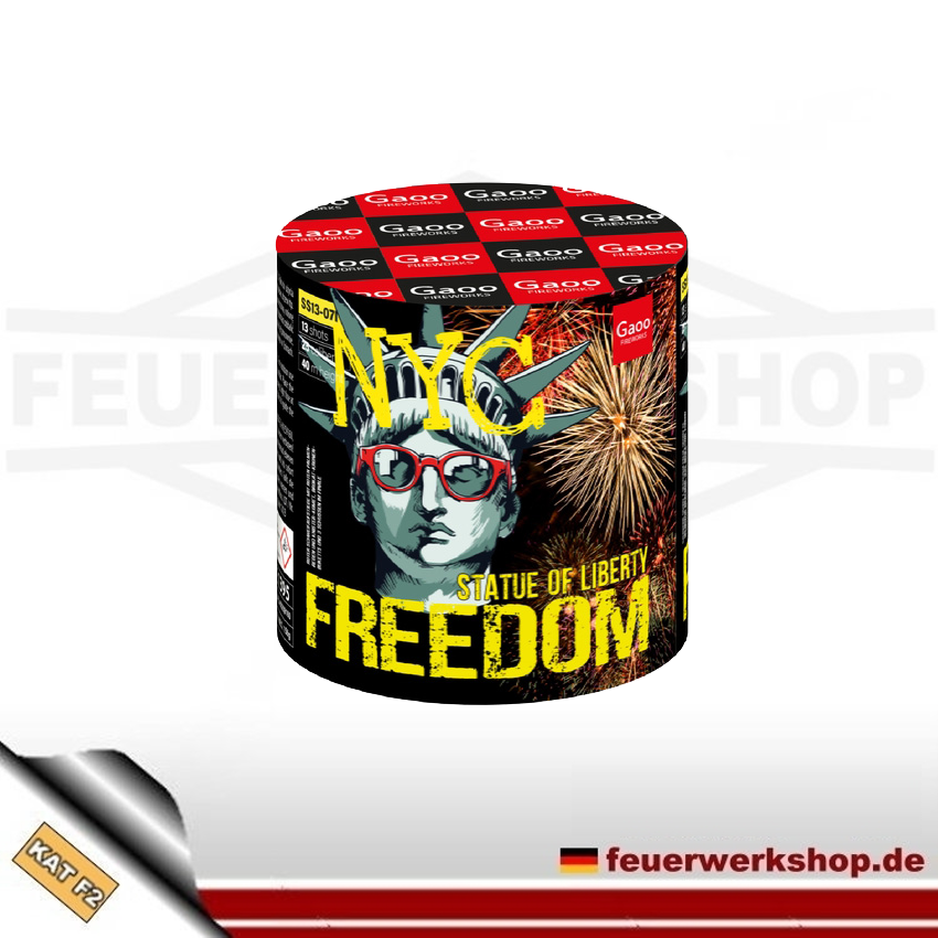 Gaoo Feuerwerk *FREEDOM / Brocade Crown*