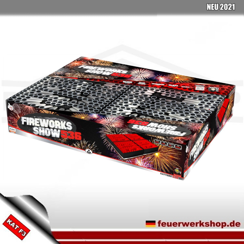 Klasek F3 Verbundfeuerwerk Fireworks show 536