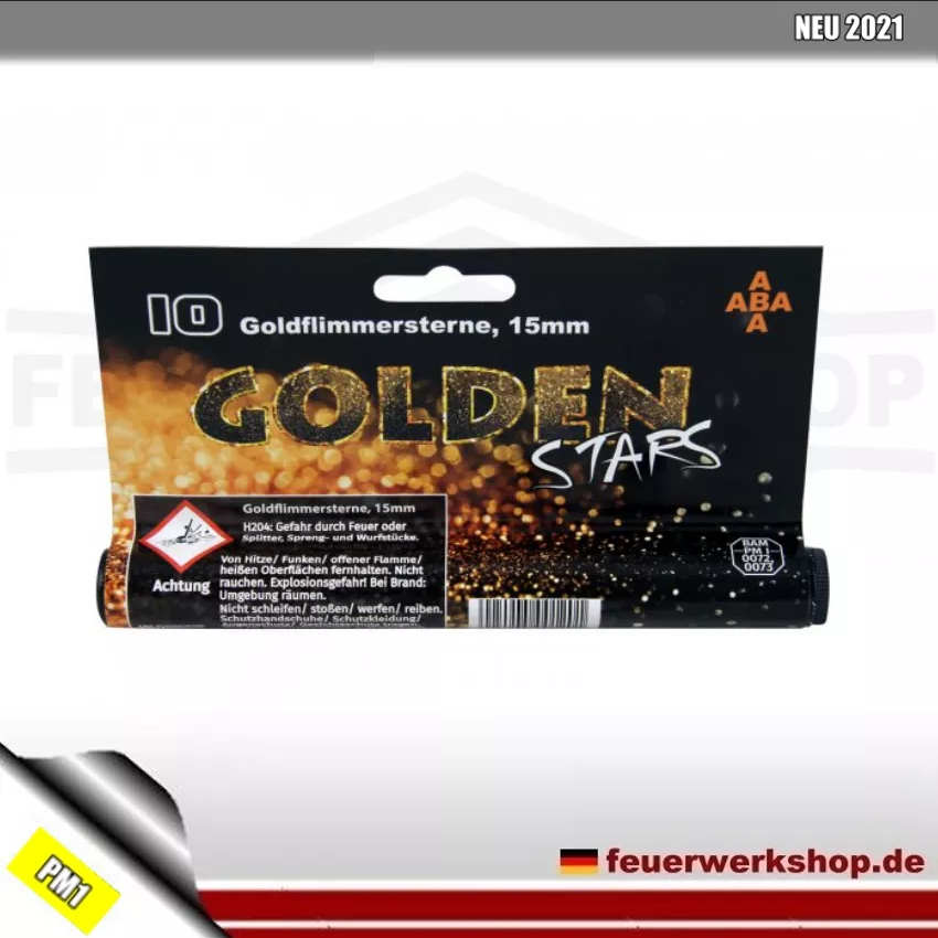 Golden Stars (Goldflimmersterne)