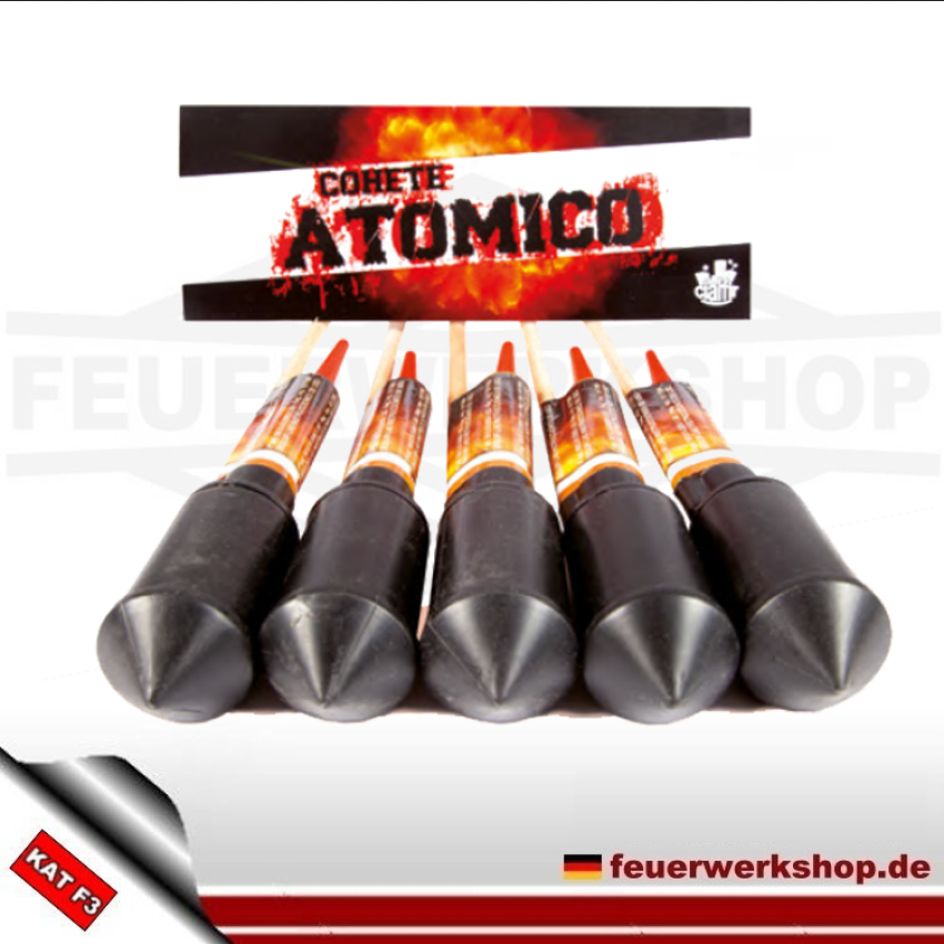 Raketen Feuerwerk *Valdor Atomico*