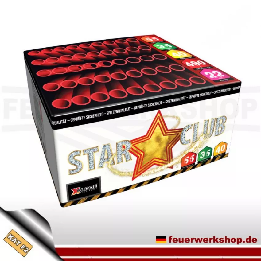Star Club Batteriefeuerwerk von Xplode