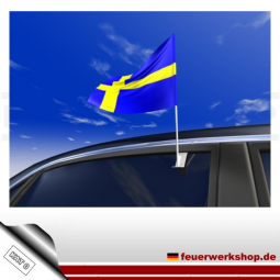 Autofahne für Seitenfenster Schweden