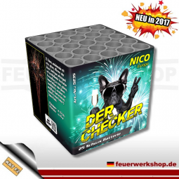 *Checker* - 25 Schuss Feuerwerksbatterie von Nico