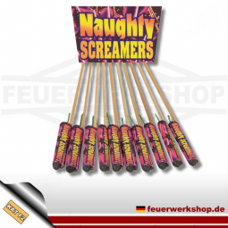 Kleinraketensortiment *Naughty Screamers* von Lesli Feuerwerk