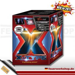 Feuerwerkbatterie *X-TYPE* von Piromax