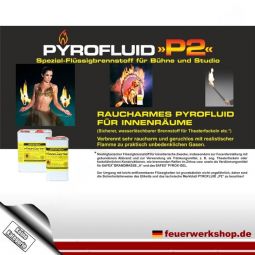 Raucharmes Pyrofluid 1 Liter für Innenräume - Safex P2