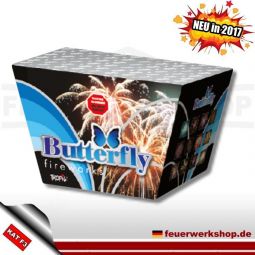 Fächer-Batteriefeuerwerk *Butterfly* F3 von Tropic