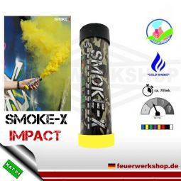 *Impact* Rauchgranate Gelb mit Schlagzünder - SMOKE-X
