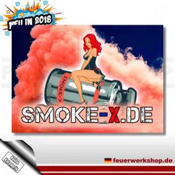 SMOKE-X Aufkleber