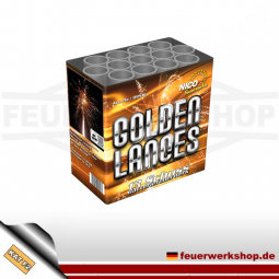Feuerwerksbatterie Golden Lances (Profi Mix 2)