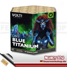 Feuerwerk *Blue Titanium* von Vuurwerktotaal