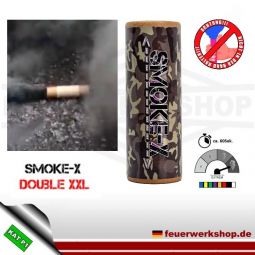 Smoke-x Double XXL Rauchbombe in schwarz