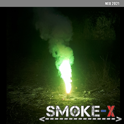 Breslauer Feuer in Grün von Smoke-X