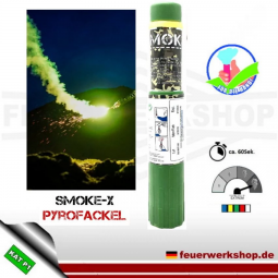 Elios Sliding Bengalfackel grün (Smoke-X)