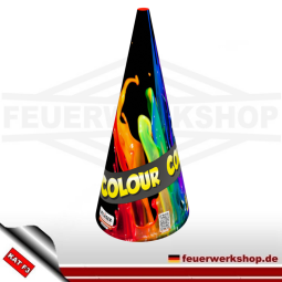 Mega-Feuerwerkvulkan *Colour 1500g* von Klasek