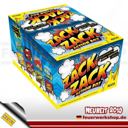 Nico Jugendfeuerwerk *Zack Zack - Action Box* 108 tlg.