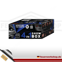 Polenfeuerwerk 4 in 1 Show Box