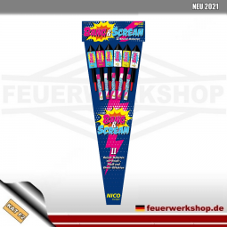 Nico Feuerwerk Bang & Scream - 11er-Raketen Beutel