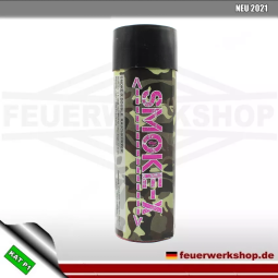 Smoke-X Double (Burst) Rauchgranaten mit rosa Rauch
