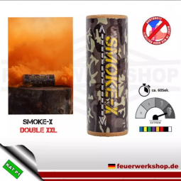 Smoke-X Double XXL Rauchbombe in orange